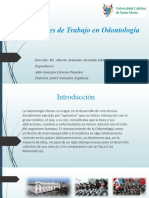 Modalidades de Trabajo en Odontología