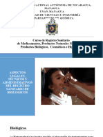 Curso Registro Sanitario Contexto Internacional y Nacional UNAN-Managua
