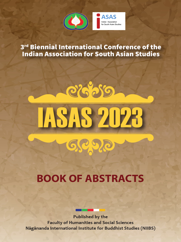 IASAS2023 Abstract Book | PDF | Dances