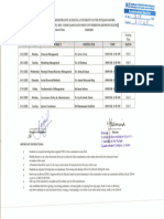 BS 5th Semester ADP Mid Term Exam Date Sheet 2023-25