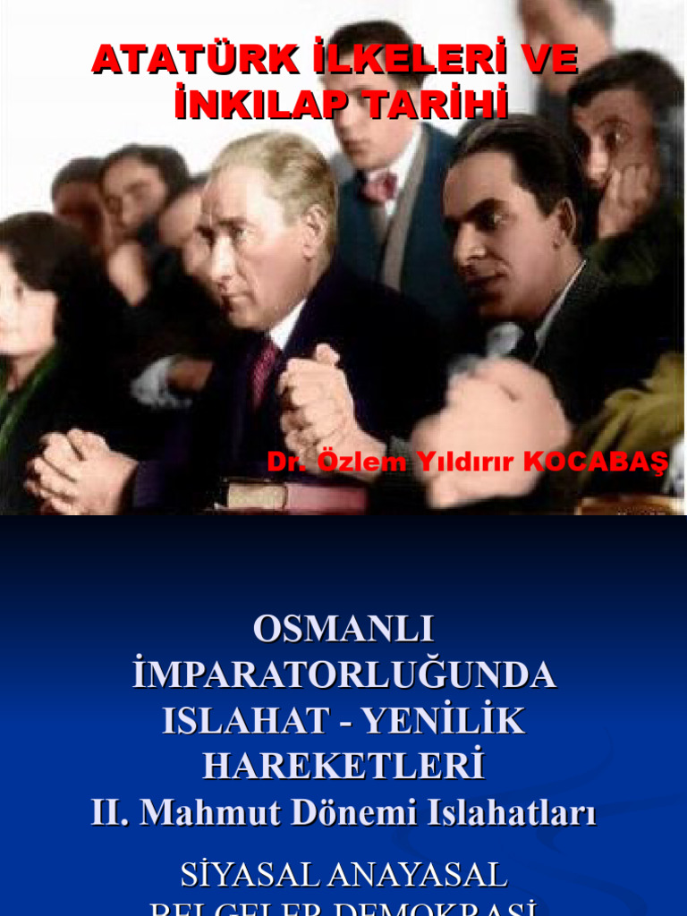3 - Osmanli İmparatorluğunda Islahat - Yeni̇li̇k Hareketleri̇ | PDF