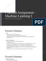 Practical Assignment – Machine Learning I - VERSAO Com 1.3