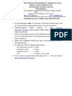 Informasi Terkait Toeic CBT PNP 2023-Updated