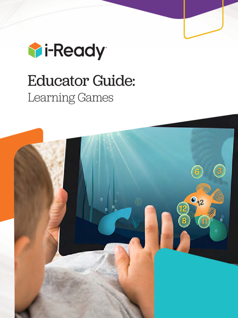 Iready Learning Games Educator Guide 2021 2 PDF Numbers Learning