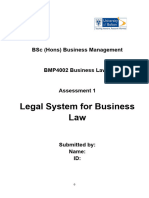 BMP4002 Business Law-Assessment 1-Report