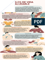 Infografía Estilos de Vida Saludable