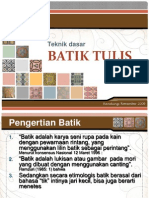 Pembelajaran Dasar Batik Tulis File 2