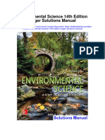Environmental Science 14th Edition Enger Solutions Manual