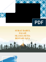 Montaj Surau Darul Falah 2019