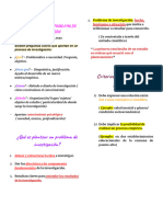 Planteamiento Del Problema de Investigación