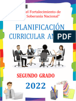 Planificacion Anual - Segundo Grado - 2022