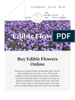 Buy Edible Flowers Online - Nurtured in Norfolk