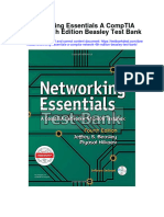 Networking Essentials a Comptia Network 4th Edition Beasley Test Bank