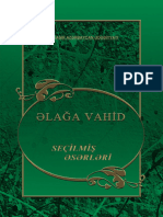 848 - Sheir Alagha Vahid Sechilmish Eserleri