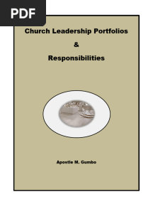 Church Leadership Potifolios & Responsibilities
