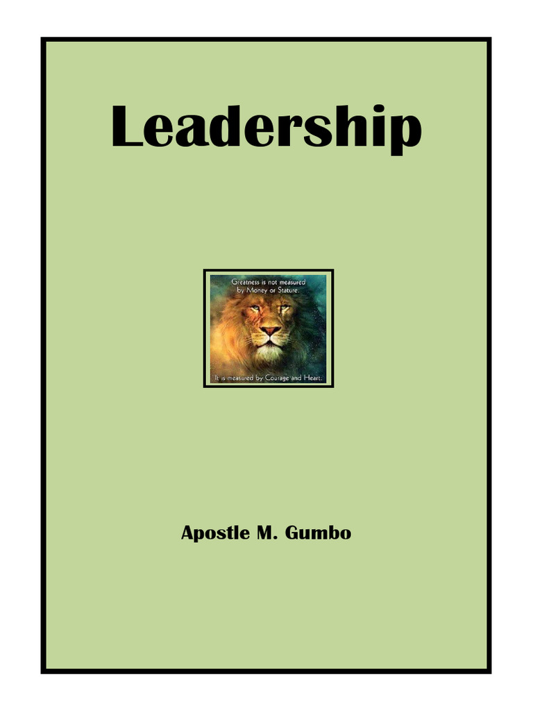 Leadership | PDF | Leadership | Mentorship