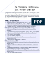 What Are The Philippine Professional Standards For Teachers