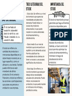 Folleto Informativo Stock