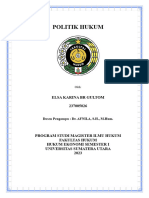 Review Jurnal Politik Hukum Dalam Penegakan Hukum Indonesia