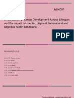 Understand Human Development and The Impact On Mental, Physical, Behavioural Cognitive Health Conditions.