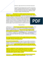 Principio de Interpretación y Aplicación de las Leyes_ Derecho Comercial