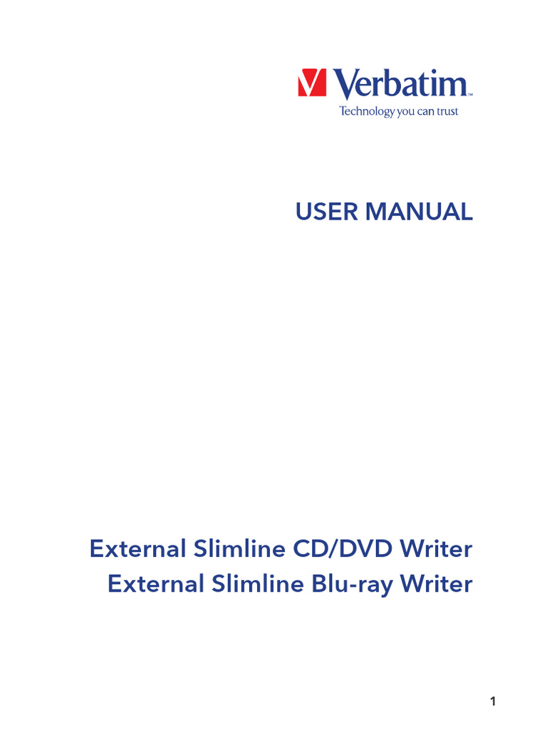 Optical Drive User Guide - English - 200293 | PDF | Blu Ray | Dvd