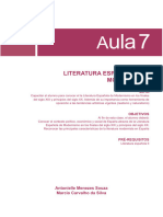 16225402022018literatura Espanhola III Aula 7