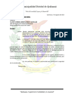 Oficio de Respuesta para OCI-MPC Sobre Oficio #860-2023-MPC-GOCI Información IEP Virgen de Fatima