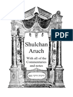 Shulchan Aruch One Page