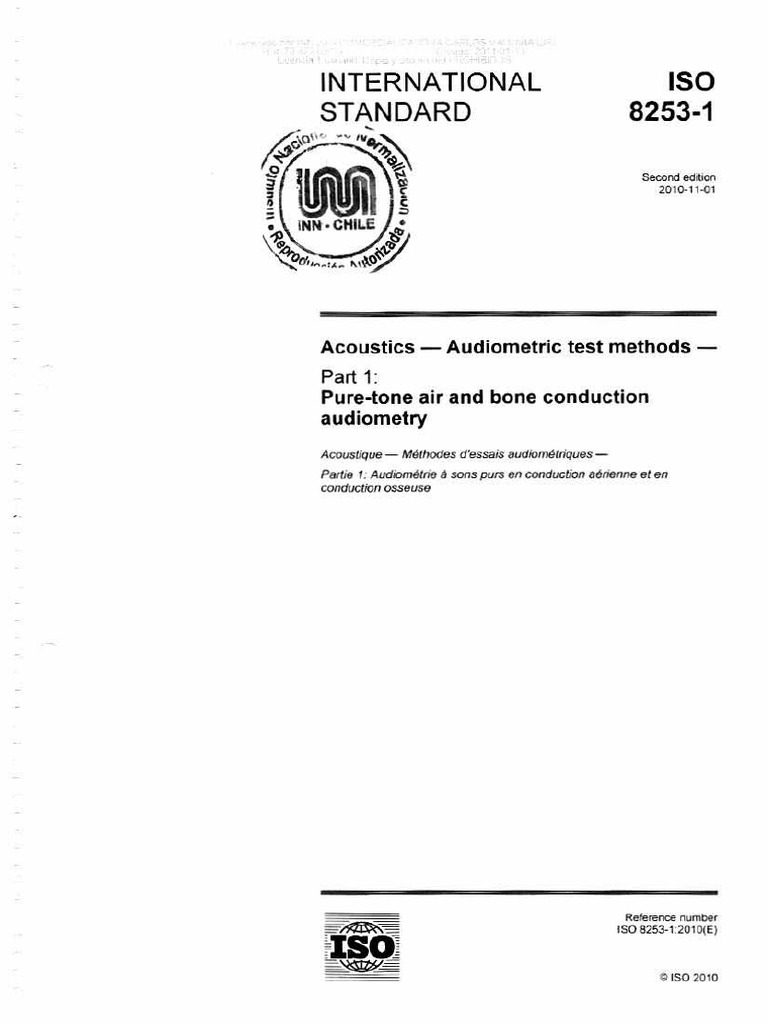 Iso+8253 1 2010 | PDF image.