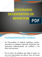 Cuestionario Desiderativo de Jaime Bernstein