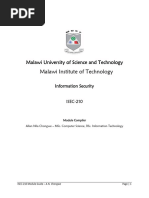 ISEC-210 UNIT 02 - Information Security Threats and Attacks