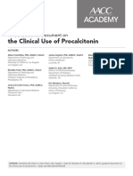 The Clinical Use of Procalcitonin: AACC Guidance Document On