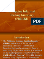 Reading Innovations National-Local (Philippineinformalreadinginventory)