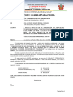 Informe N°060 09-12-2020 Solicita Resolucion Aprobacion Ioarr Trocha San Juan - Callacat