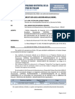 Informe N°029 24-05-2021 Desginacion de Inspector de Actividad Paucapampa