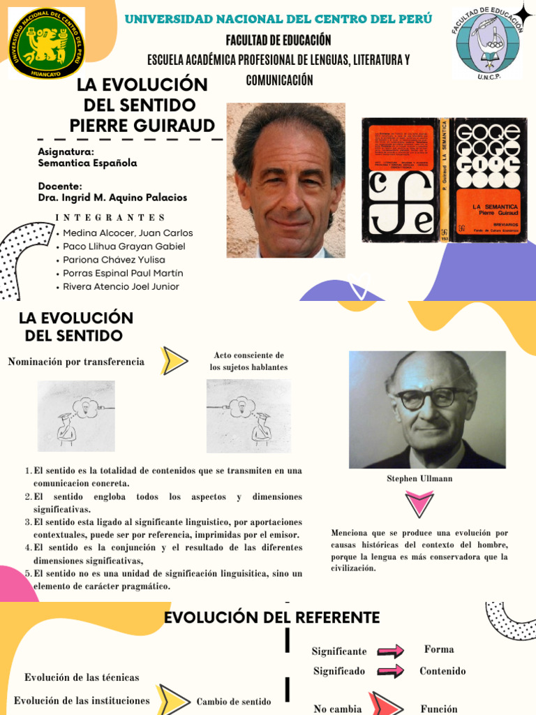 La Evolución Del Sentido de Pierre Giraud | PDF | Lingüística ...