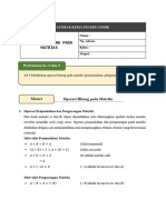 LKPD Operasi Matriks