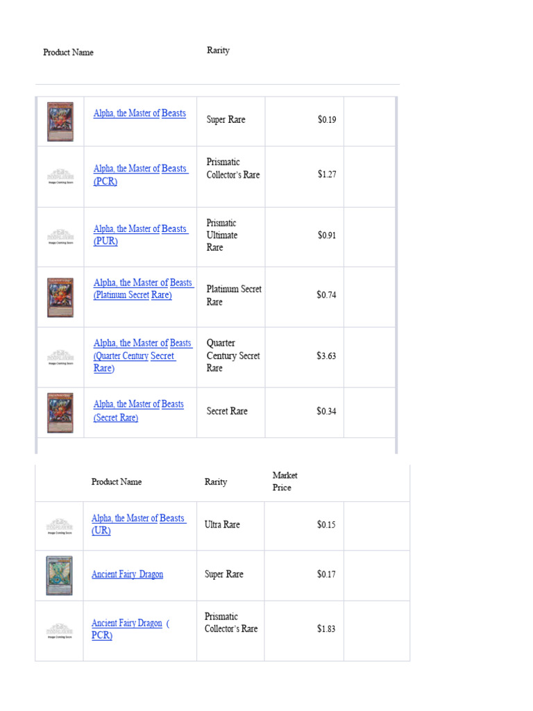 price guide for yugioh cards Yu-Gi-Oh! Card 2023 YuGiOh Card Prices | PSA
