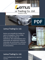 Brochure Lemus Trading Autos