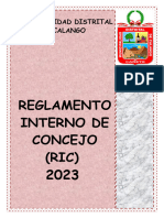 Reglamento Interno de Concejo RIC 2023 Calango Final