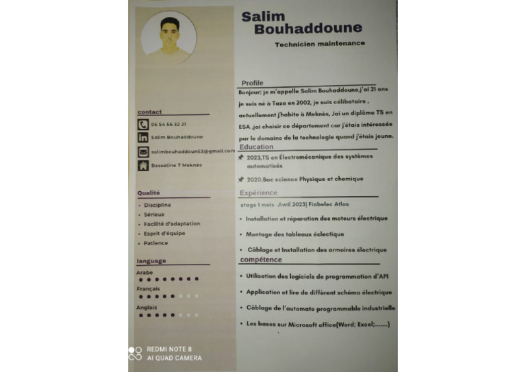 CV Salim | PDF
