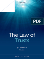 The Law of Trust