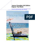 Personal Finance Canadian 4th Edition Kapoor Test Bank