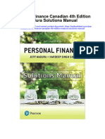 Personal Finance Canadian 4th Edition Madura Solutions Manual