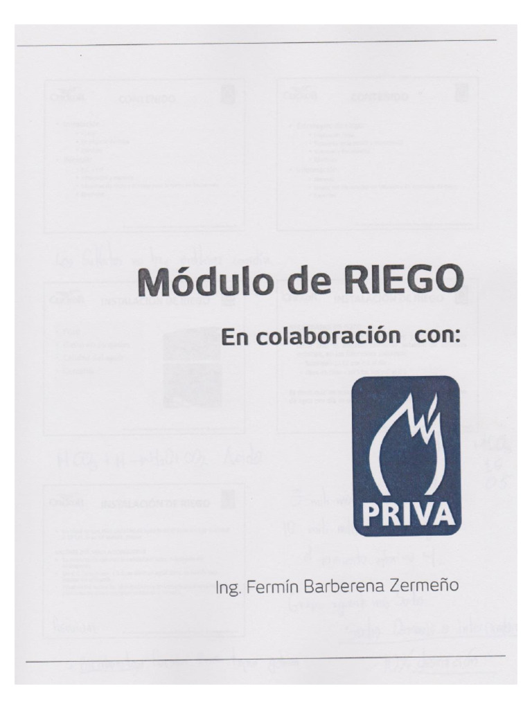 Modulo de Riego | PDF
