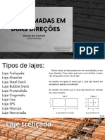 Lajes Armadas em Duas Direções