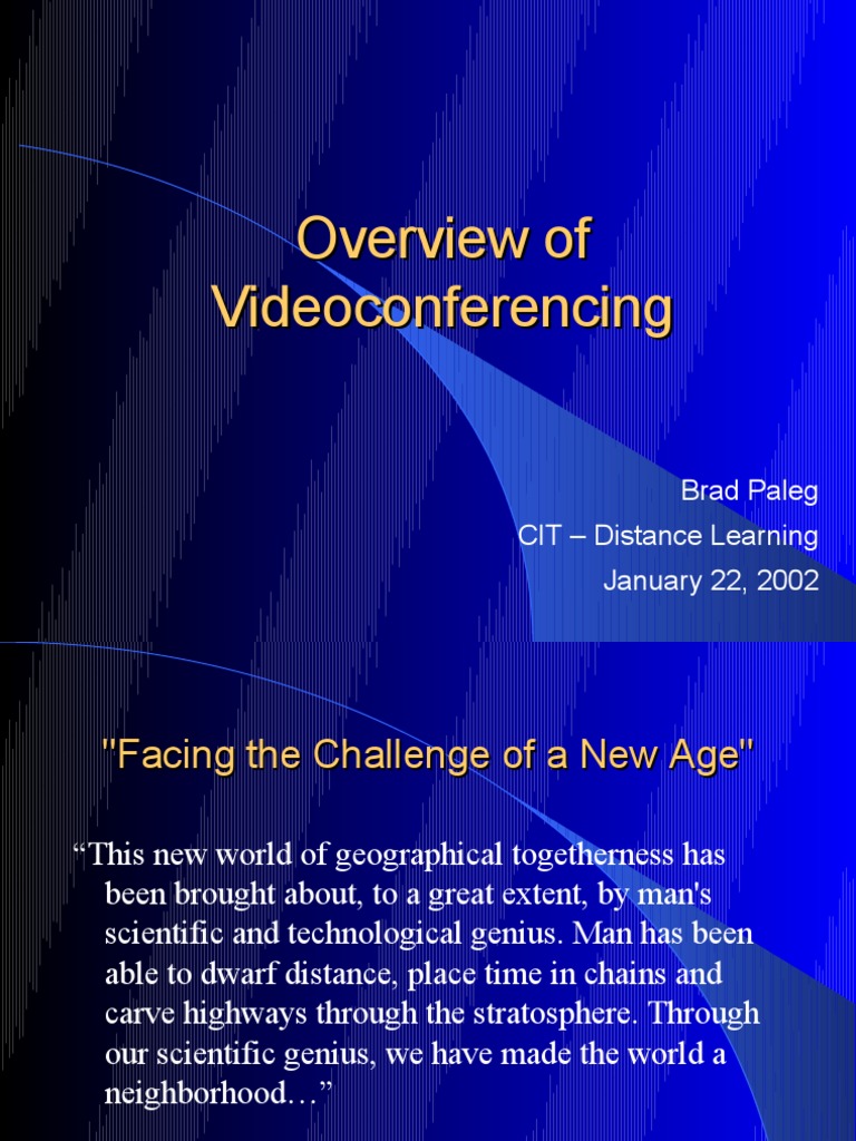Videoconferencing | PDF | Videoconferencing | Digital Technology