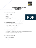 Solucionario Matemática M1 Jeg N°4