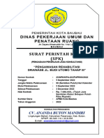 SAMPUL Pengawasan Rehab Drain Budi Utomo III